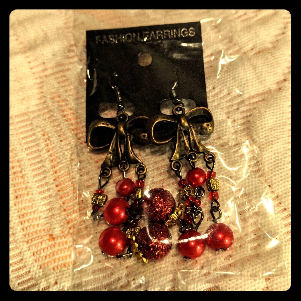 New holiday earrings